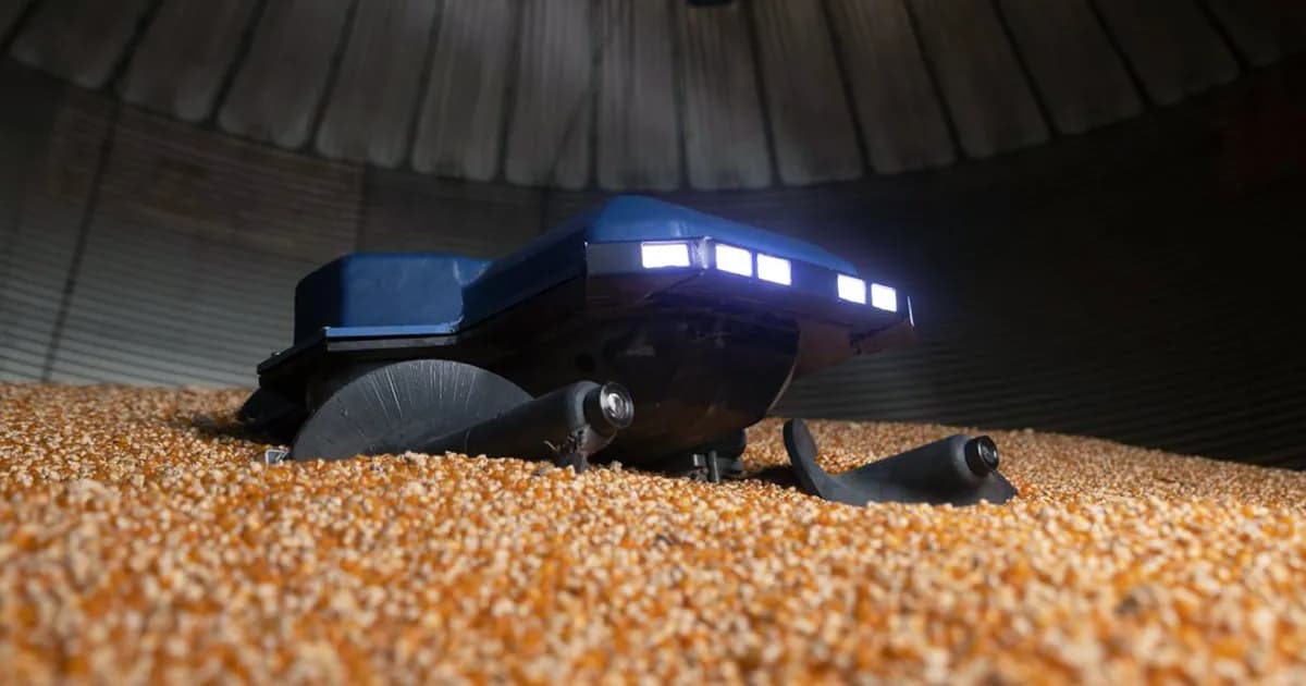 GrainWeevil Grain Bin Robot