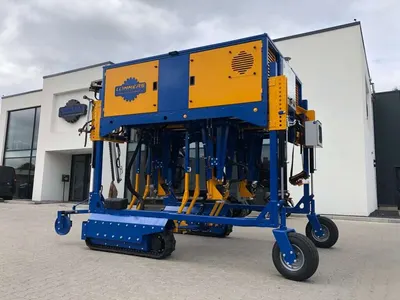 Automated Drill Prune Root Balling Machine